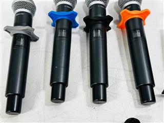 PHENYX PRO PTU-5000 4H-US UHF WIRELESS QUAD MICROPHONE SYSTEM